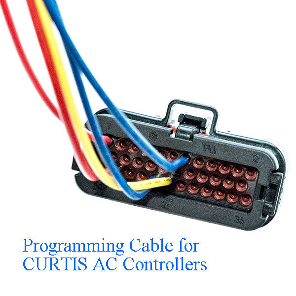 CURTIS 1232 1234, 1236, 1238 And 1239 AC Motor Speed Controller Programming Cable