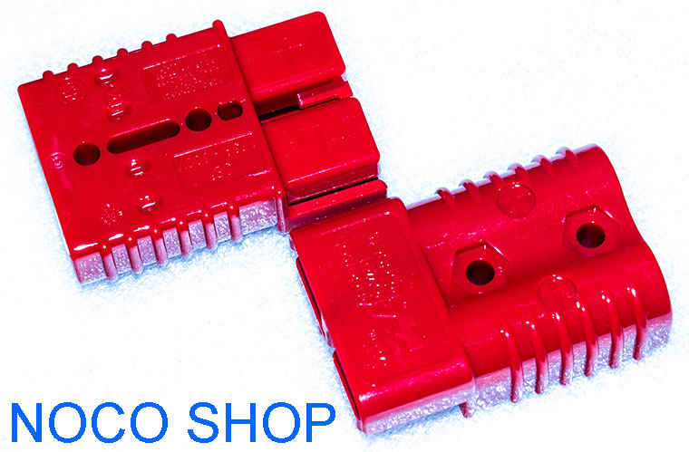 Red Color Anderson SB175 Connector, Part Number 949-BK, 175A / 600V Anderson Power Connector, Battery Charger Connector