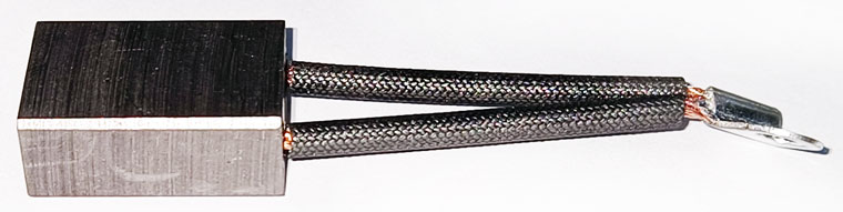 Carbon Brush 12x20x30 mm, Tail Lift Pump Driver Motor Part, Grinding Machine Part