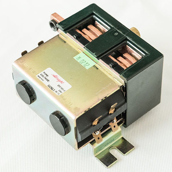 Albright DC182-3 Monoblock DC Contactor, 24V Reversing Contactor, Forward / Reverse Changeover Switch