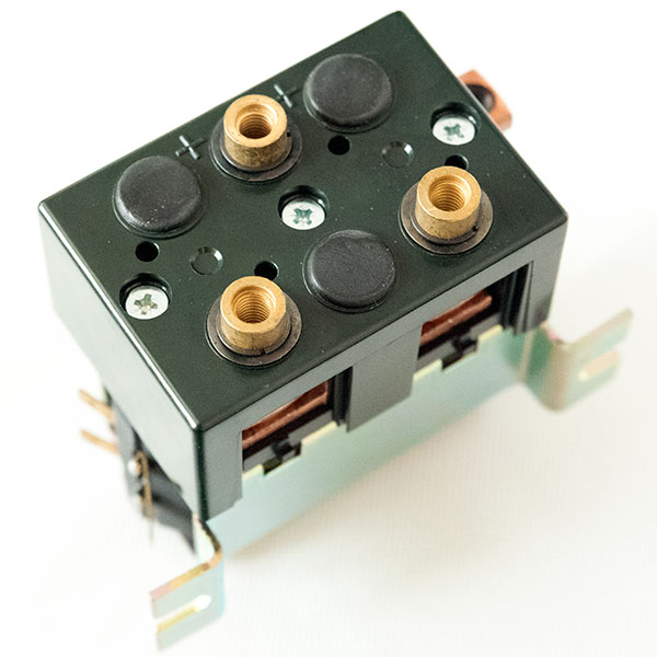 Albright DC182-3 Monoblock DC Contactor, 24V Reversing Contactor, Forward / Reverse Changeover Switch