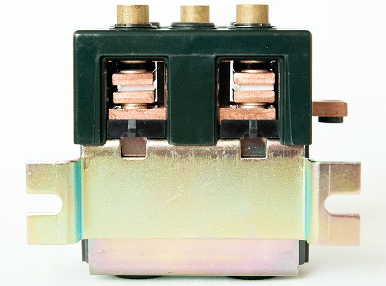Albright DC182-3 Monoblock DC Contactor, 24V Reversing Contactor, Forward / Reverse Changeover Switch