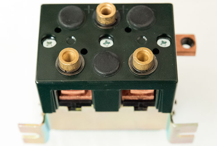 Albright DC182-3 Monoblock DC Contactor, 24V Reversing Contactor, Forward / Reverse Changeover Switch