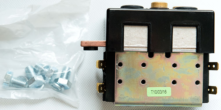 Albright DC Contactor / Solenoid DC88B-317T (Model with Magnetic Blowout), Monoblock Structure With Bracket