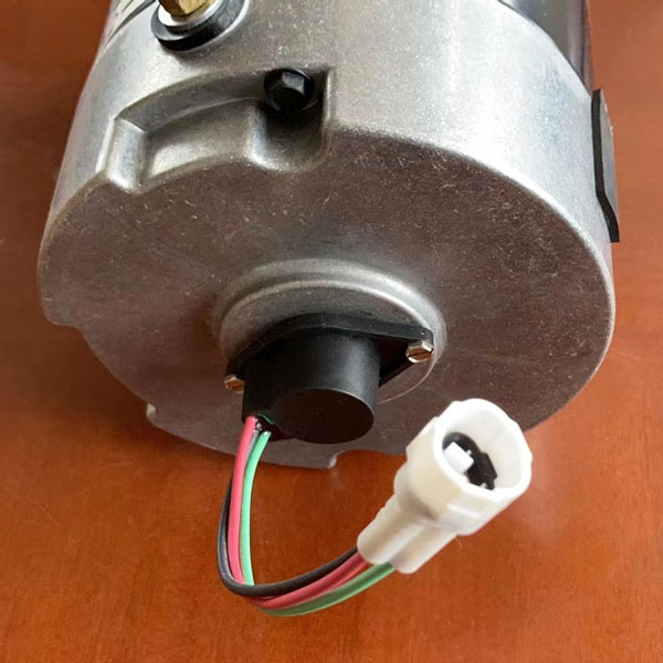 Compatible with Hitachi DM430, 48V 2.6kW YAMAHA G29 / YDRE drive motor JU2-H1890, 48V YAMAHA Golf Cart Utility Vehicle Traction Motor