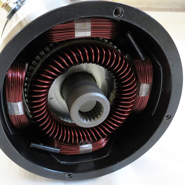 Compatible with Hitachi DM430, 48V 2.6kW YAMAHA G29 / YDRE drive motor JU2-H1890, 48V YAMAHA Golf Cart Utility Vehicle Traction Motor