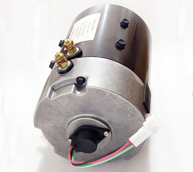 Compatible with Hitachi DM430, 48V 2.6kW YAMAHA G29 / YDRE drive motor JU2-H1890, 48V YAMAHA Golf Cart Utility Vehicle Traction Motor