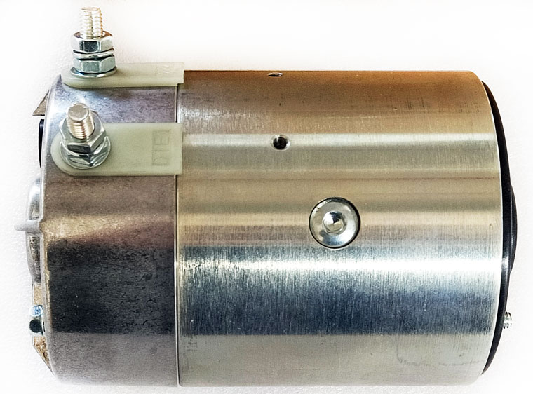 12V / 1.6kW MAHLE DC Motor AMJ5705 / AMJ5845, LETRIKA 11.216.840 / 11.216.117 / 11.212.609 / 11.212.107, 12V Battery Powered Electric Vehicle Hydraulic Motor