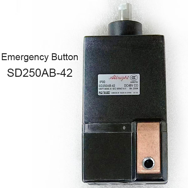 Albright SD250AB-42 Emergency Stop Button, alternative of Jungheinrich 51159464 / Albright SD250AB-50, alternative of Jungheinrich 50297470  / Albright SD250AB-26