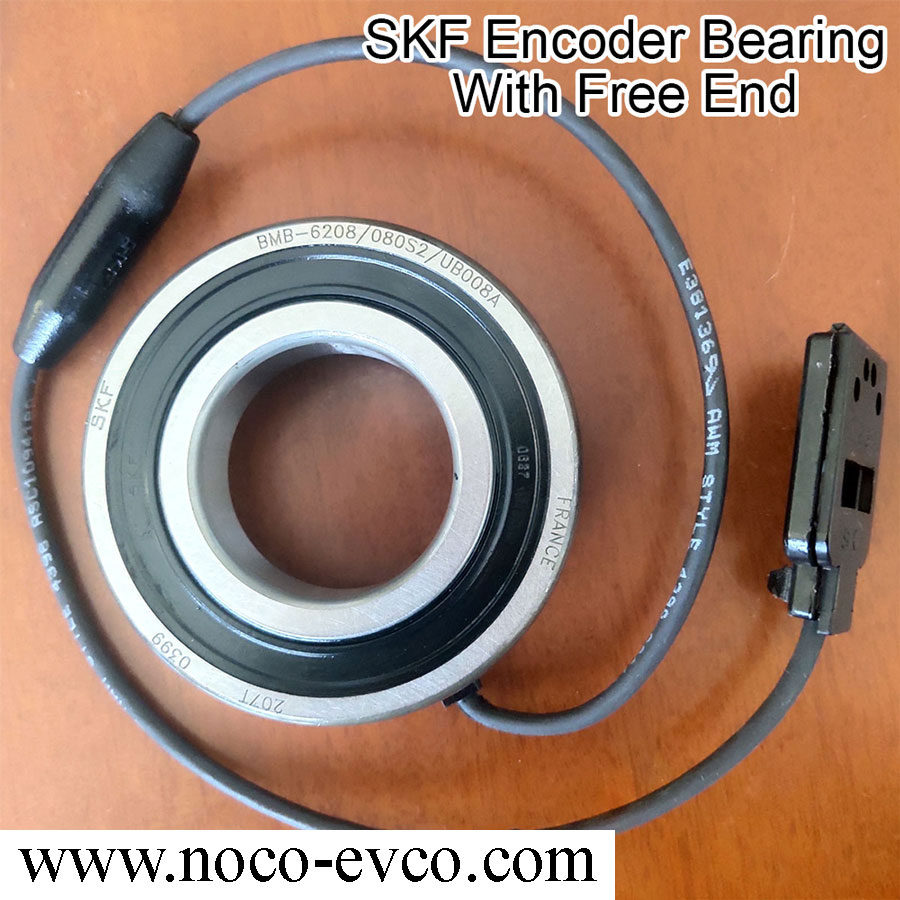 SKF Encoder Bearing BMB-6208/080S2/UB008A, free cable end