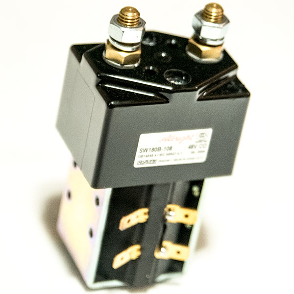 Albright SW180B-108 DC Contactor, 48V 200A CO, With Magnetic Blowout