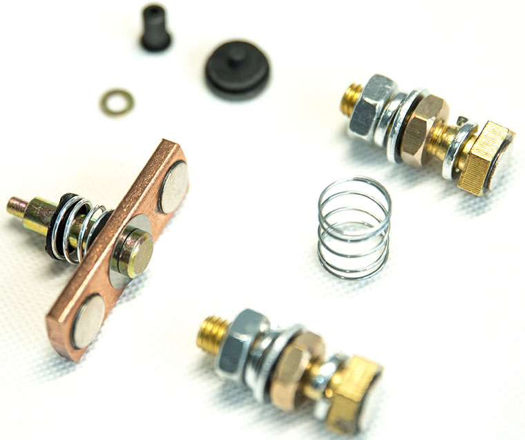 Albright / CURTIS SW180 DC Contactor Repair Kit, Forklift / Golf Cart Solenoid Fast Service Kit