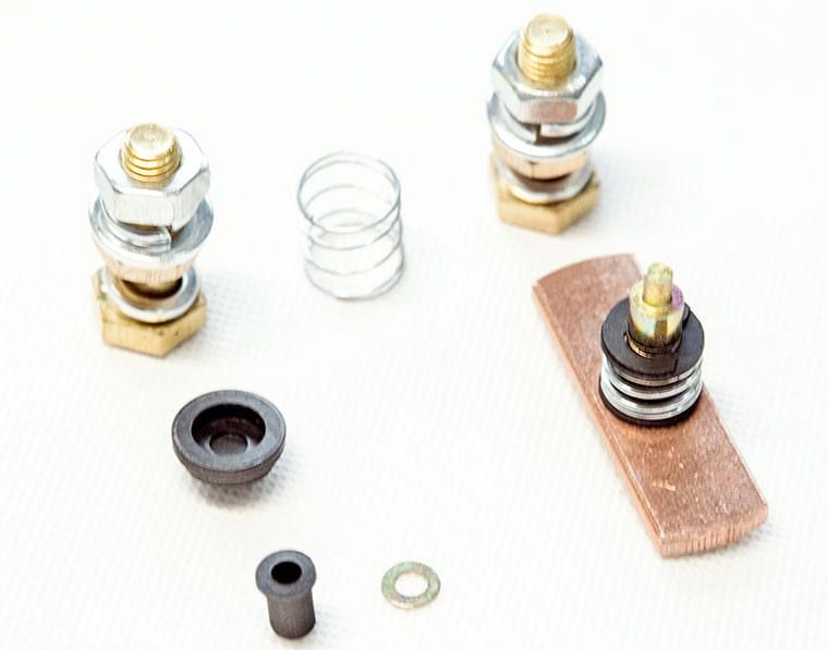 Albright / CURTIS SW180 DC Contactor Repair Kit, Forklift / Golf Cart Solenoid Fast Service Kit