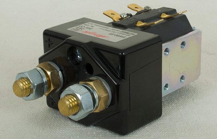 Albright SW80-65 DC Contactor, 24V 125A CO, With Magnetic Blowout