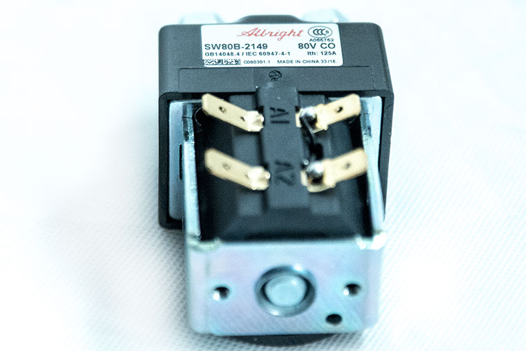 Albright SW80B-2149 DC Contactor, 80V 125A CO, With Magnetic Blowout