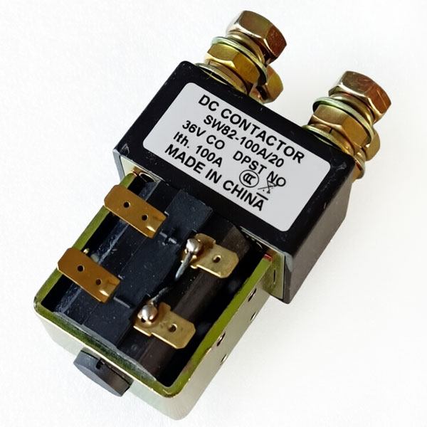 36V DC Contactor SW82-100A/20, NO DP ST, Compatible with SW82-6