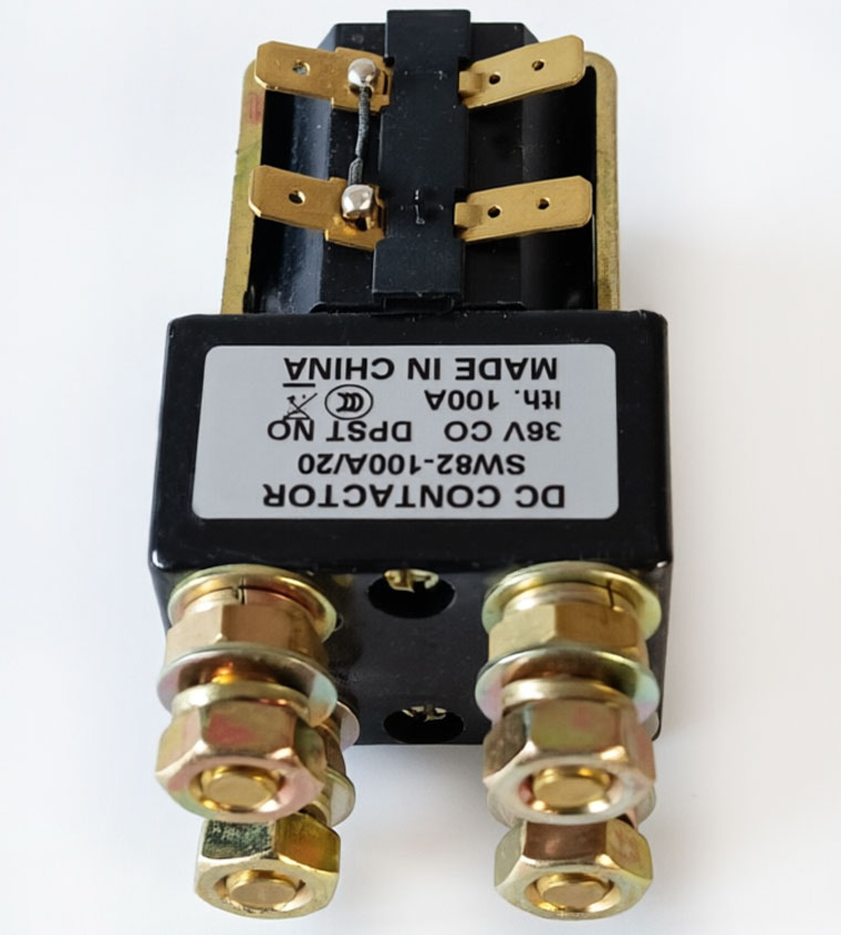36V DC Contactor SW82-100A/20, NO DP ST, Compatible with SW82-6