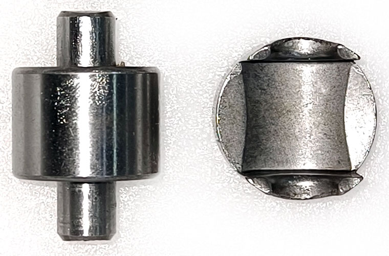  77.7 / 77.5 Mast Rolle, XILIN CDD15Z Pallet Truck Roller Bearing, Bore Diameter 46mm