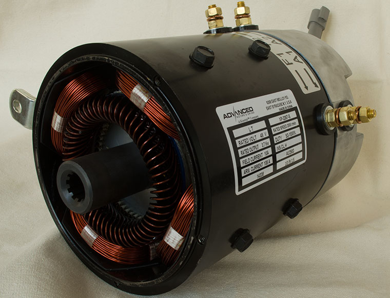 AMD 48V 3.7kW DC SepEx Motor XP-2067-S, Club Car 102775101, 103631801, 103572501, 102240102