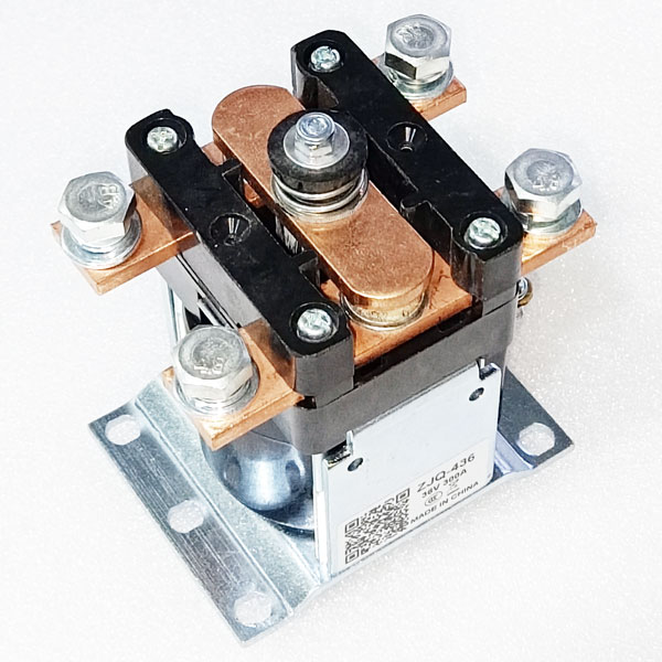 ZJQ4xx Series SPST Power ON/OFF DC Contactor, Replacement Of GE IC4482 CTTA 100AH 150AH 300AH SPNO DC Power ON/OFF Solenoid