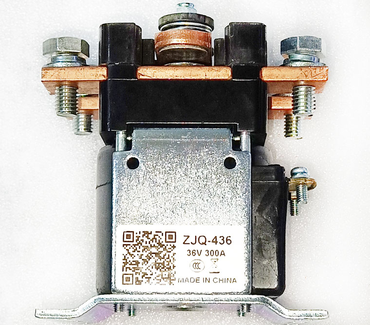 ZJQ4xx Series SPST Power ON/OFF DC Contactor, Replacement Of GE IC4482 CTTA 100AH 150AH 300AH SPNO DC Power ON/OFF Solenoid