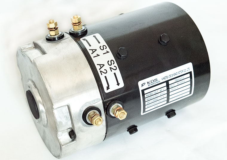 DC Series Motor ZQ48-4.0-C, 48V / 4kW, Other Voltage Options Available