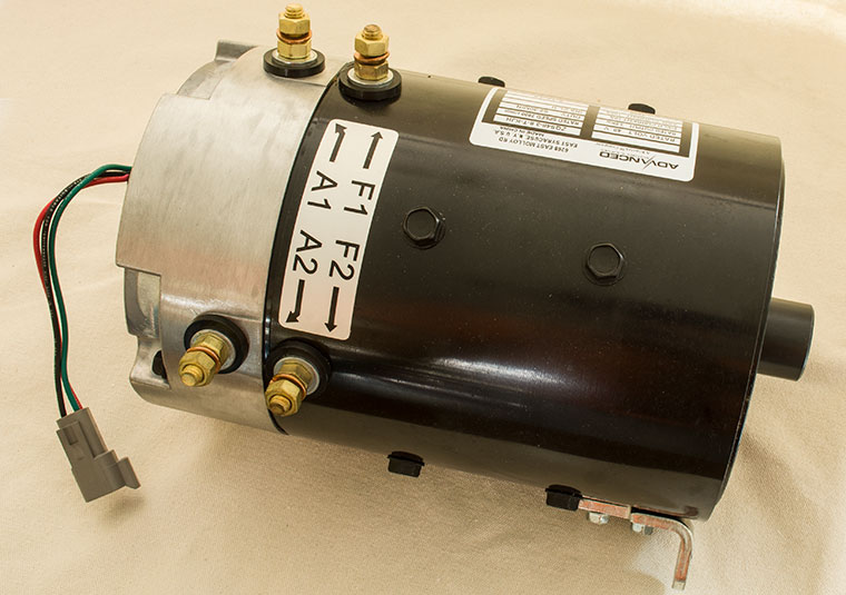 ZQS48-3.8-T, 48V 3.8kW DC Shunt Type Motor, Golf Cart Traction Motor, AMD GB9-4001, DA8-4012, TOMBERLIN 1008255